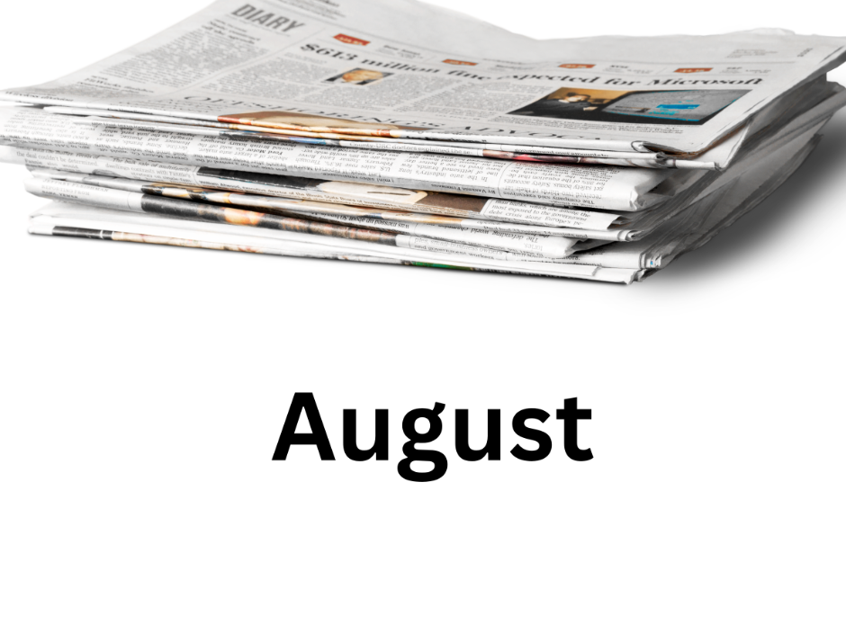 August 2026 News Article